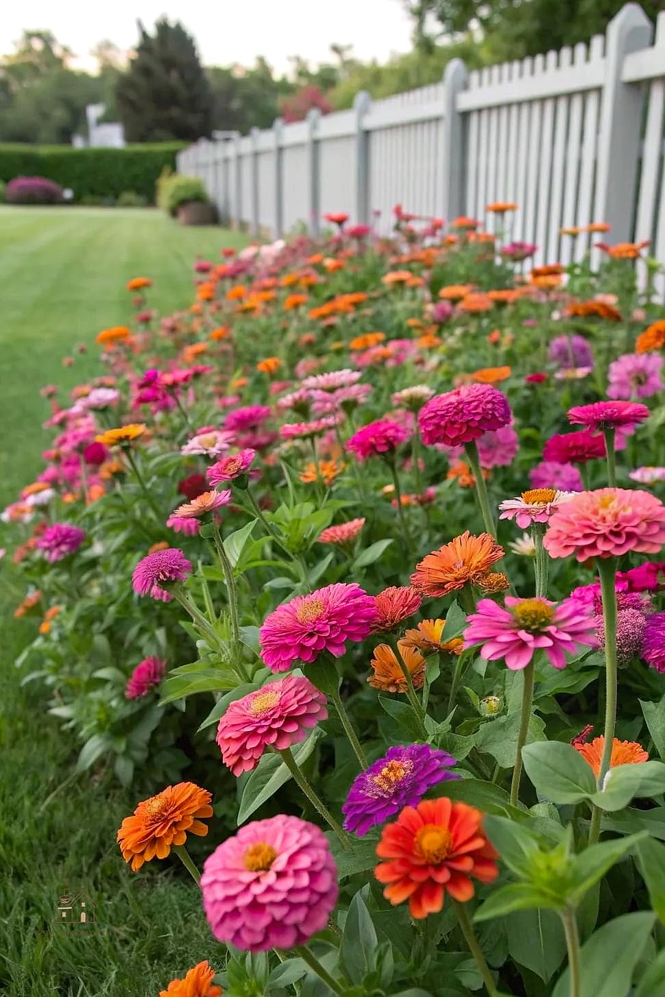 40 Amazing Zinnias Garden Ideas on a Budget 37 Create a Color-Blocked Raised Bed