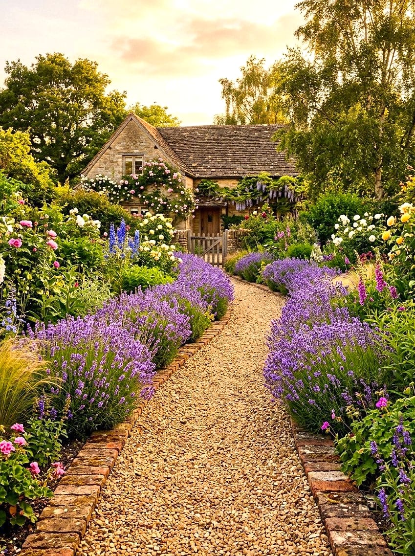 30 Dreamy English Garden Ideas to Try This Season 20 Create a Gravel Garden Path