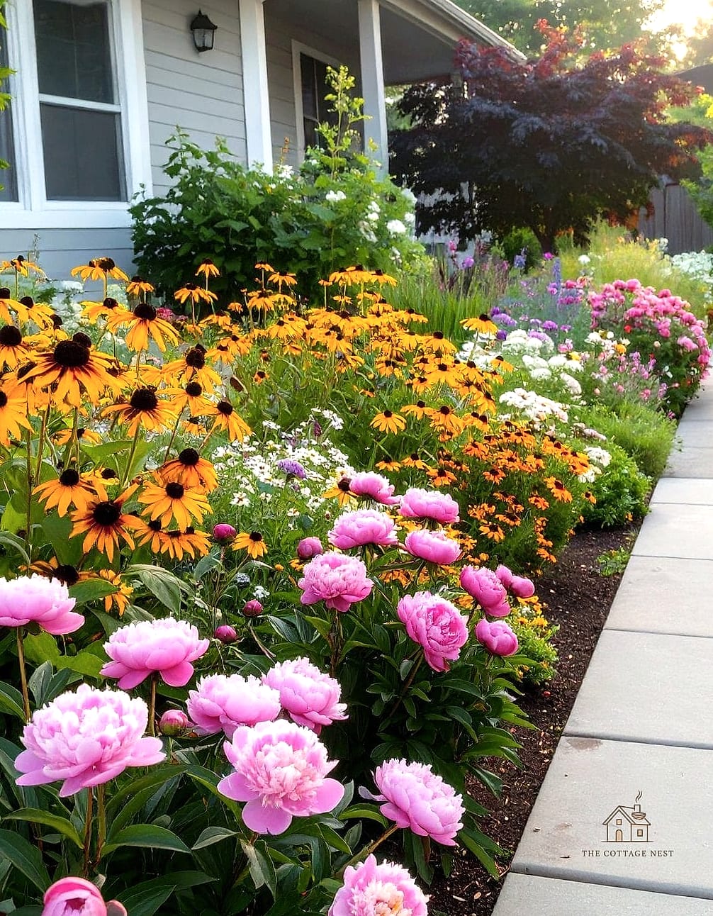 45 Gorgeous Front Yard Garden Ideas That Are Totally Doable 7 A Cutting Garden You Can Actually Use
