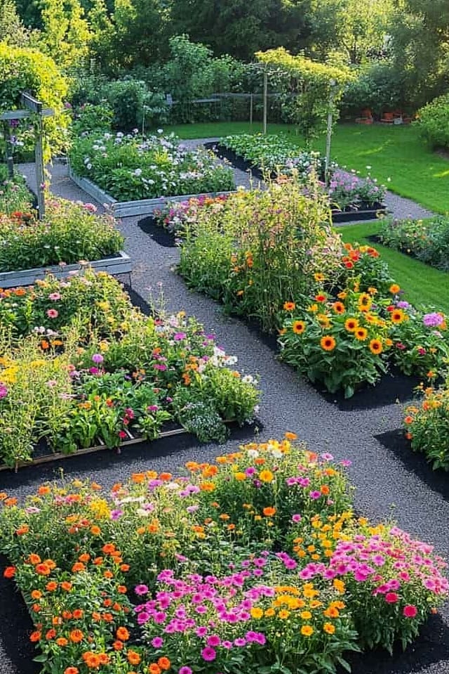 Cutting Garden Bed
