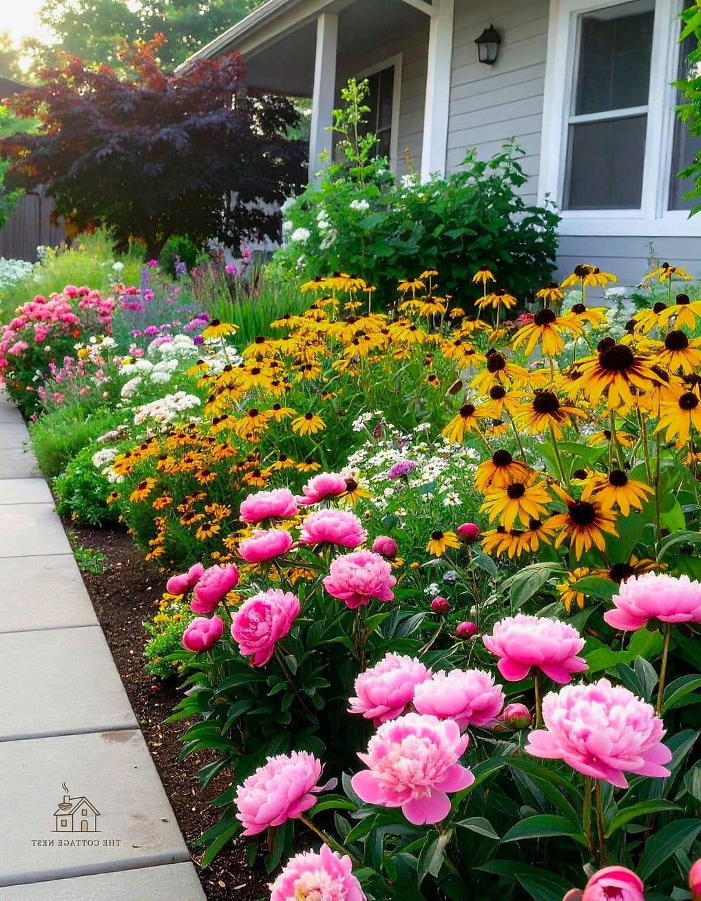A Cutting Garden Near the Entrance