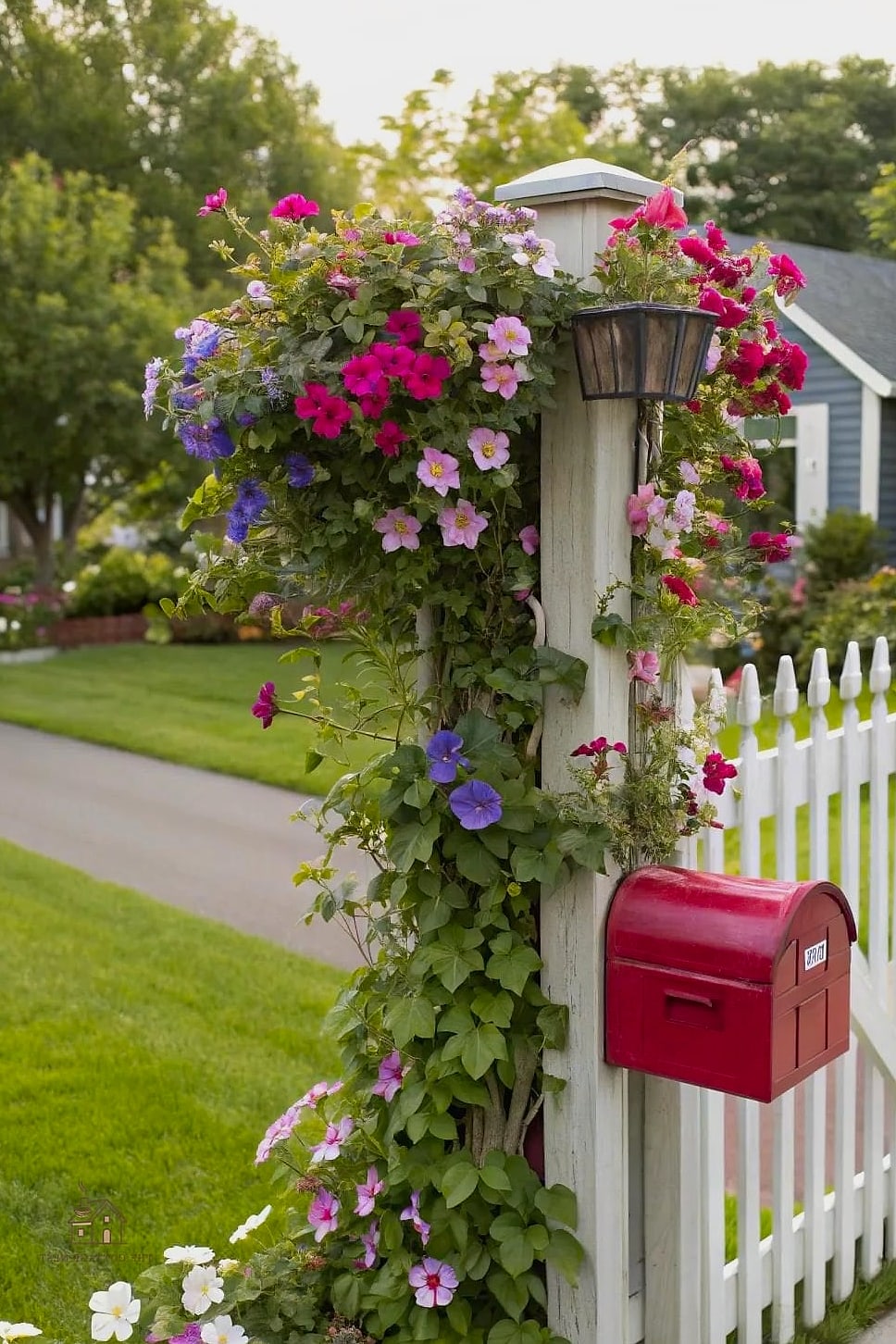 Cutting Garden Mailbox Bed