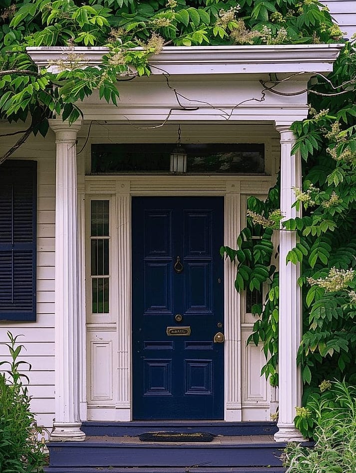 Deep Navy Blue