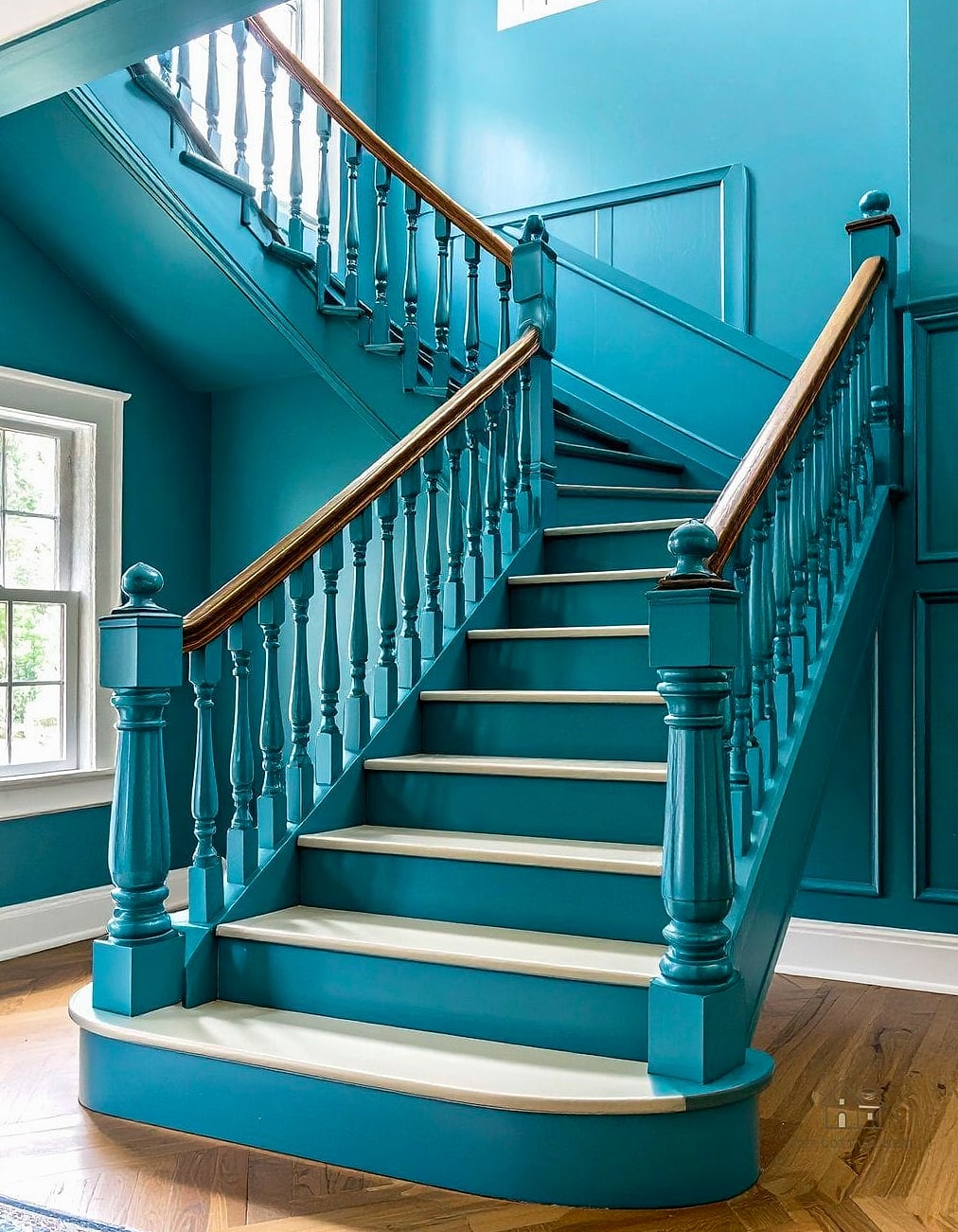 Deep Teal Statement