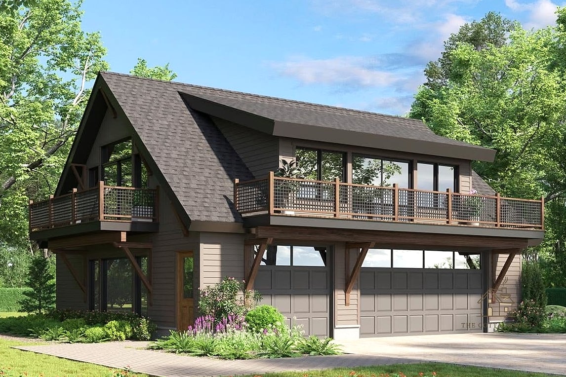 35 Stunning Detached Garage Ideas You'll Absolutely Love 4 Detached Garage with Living Quarters Above