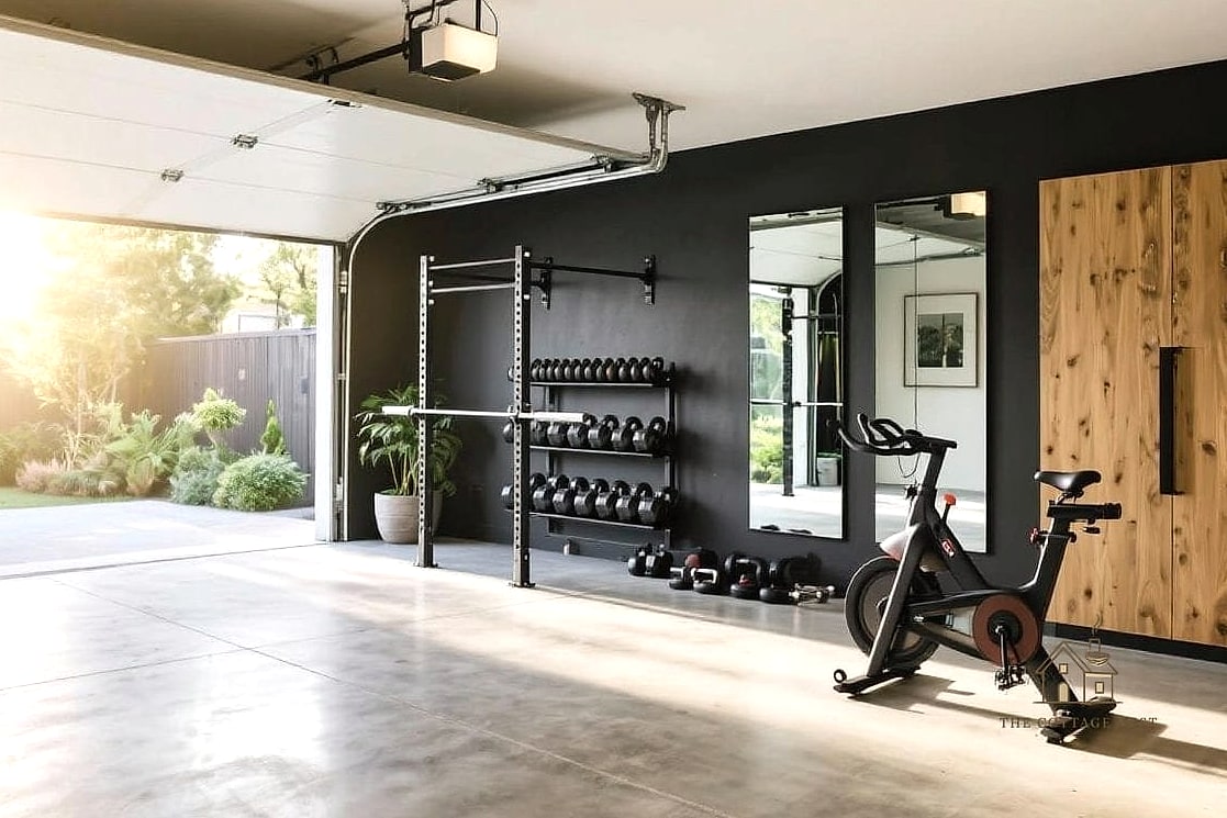 35 Stunning Detached Garage Ideas You'll Absolutely Love 30 Detached Garage with Home Gym Setup