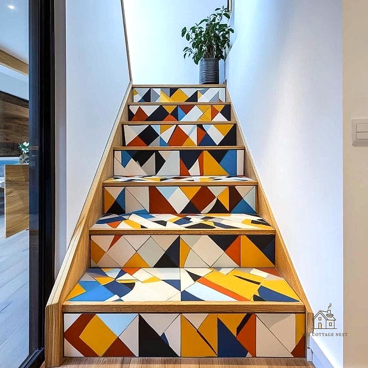 Diamond Pattern Steps