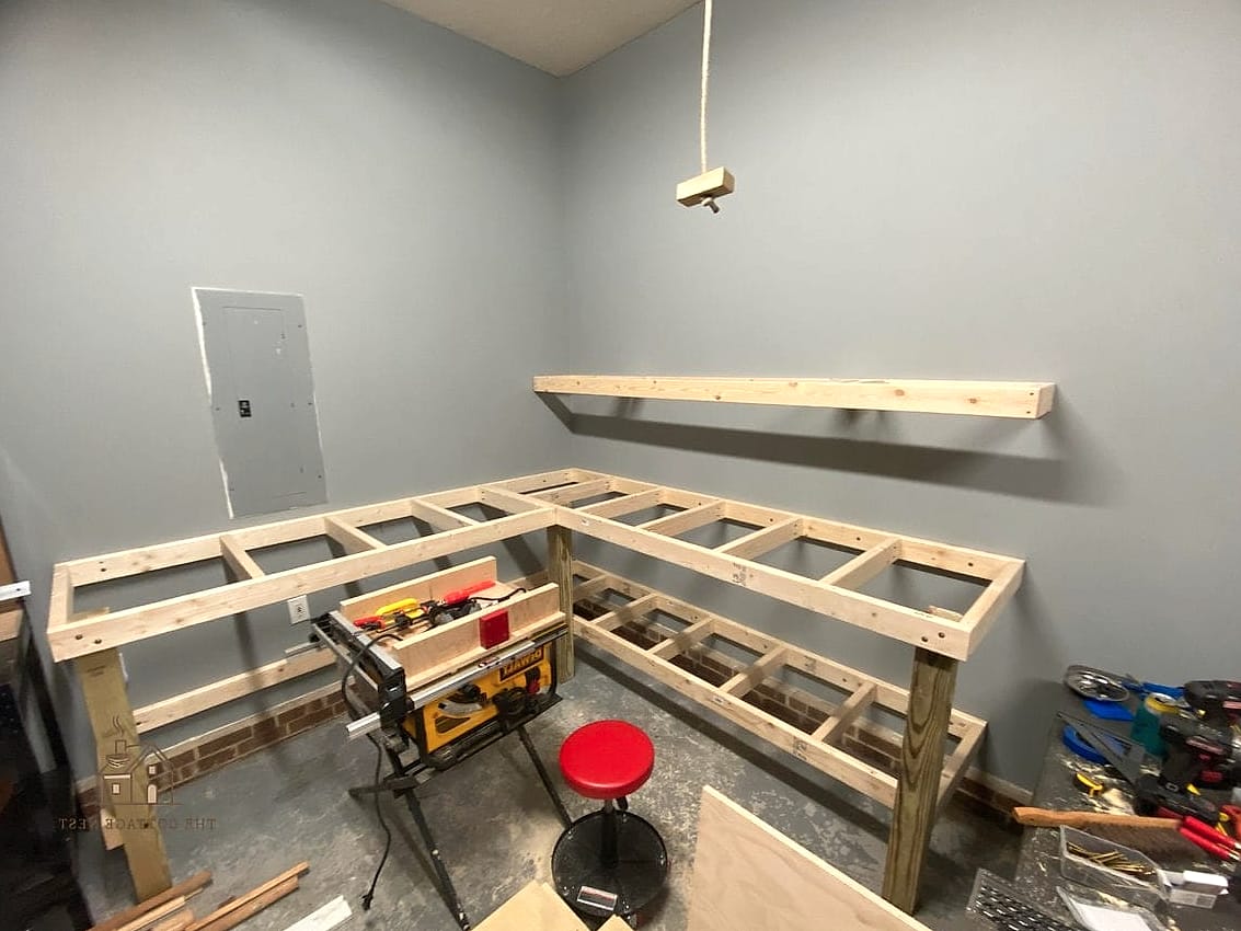 30 Amazing Budget Friendly Garage Organization And Storage Ideas on a Budget 25 DIY Corner Shelving Unit