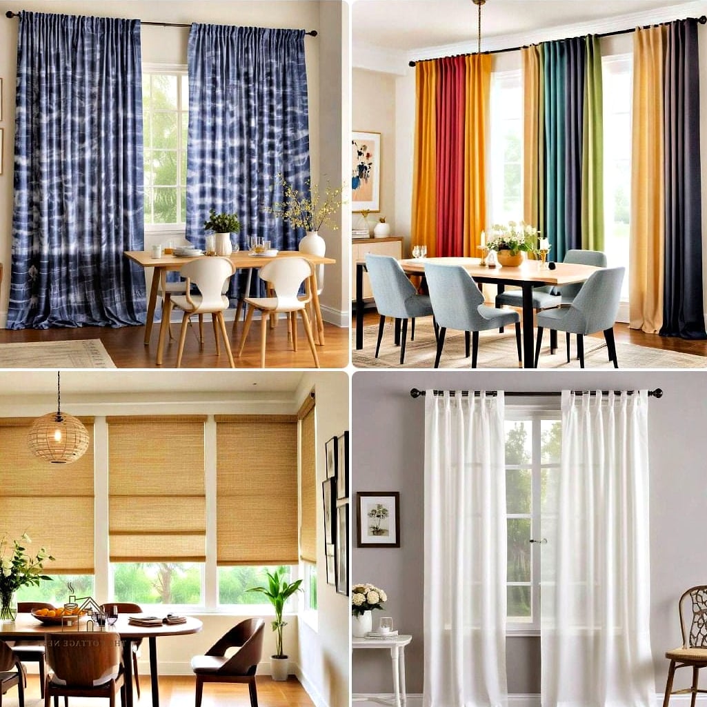 30 Amazing Dining Room Window Treatments on a Budget 24 DIY Curtain Rings from Hardware Store Finds