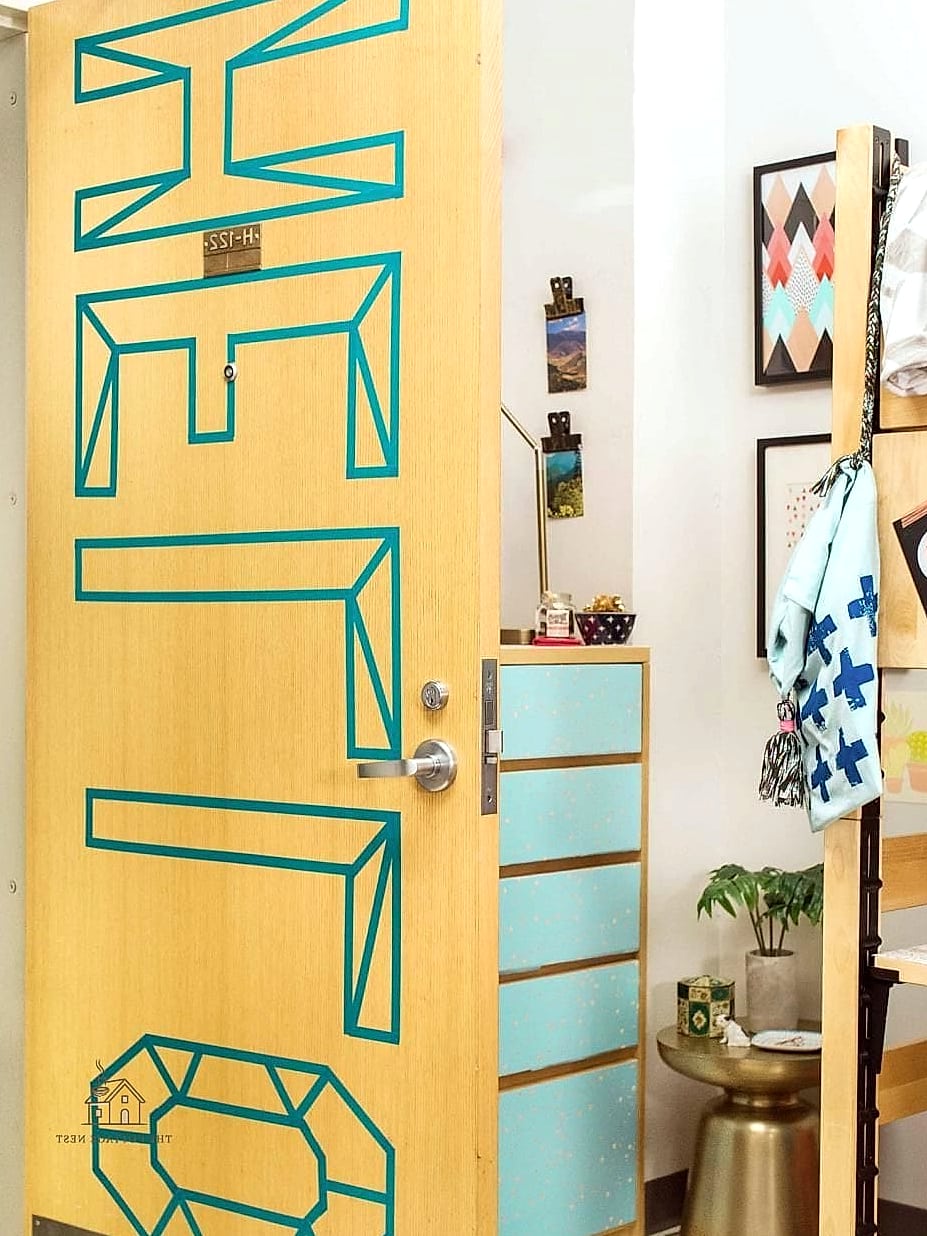 25 Brilliant Dorm Room Must Haves to Copy Right Now 17 A Door Draft Stopper or Sound Dampener