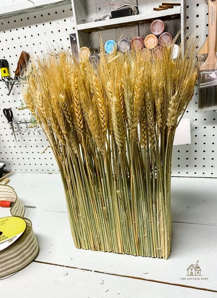 15 Creative Beautiful Fall Front Porch Decor Ideas That Will Inspire You 4 Dried Wheat and Grain Bundles