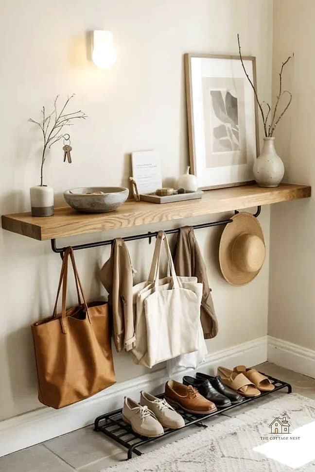 25 Creative Entryway Decor Ideas That Will Inspire You 10 A Drop Zone With Labeled Bins