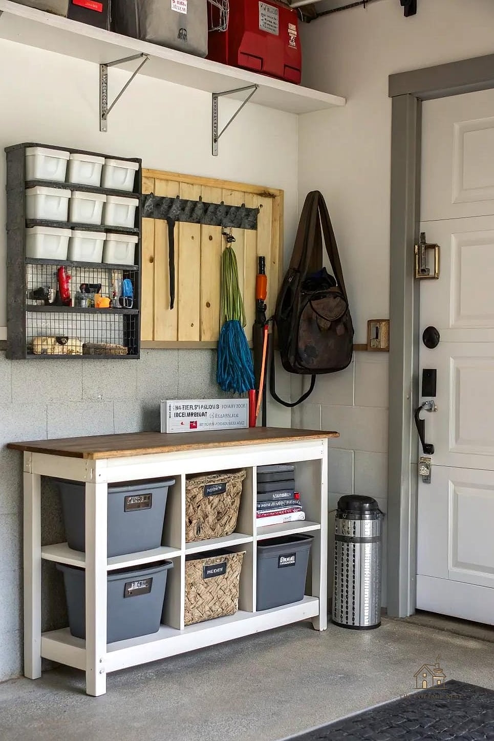 45 Stunning Garage Entryway Ideas You'll Absolutely Love 10 Drop Zone Console Table