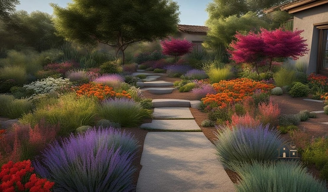 Drought-Tolerant Rock Garden