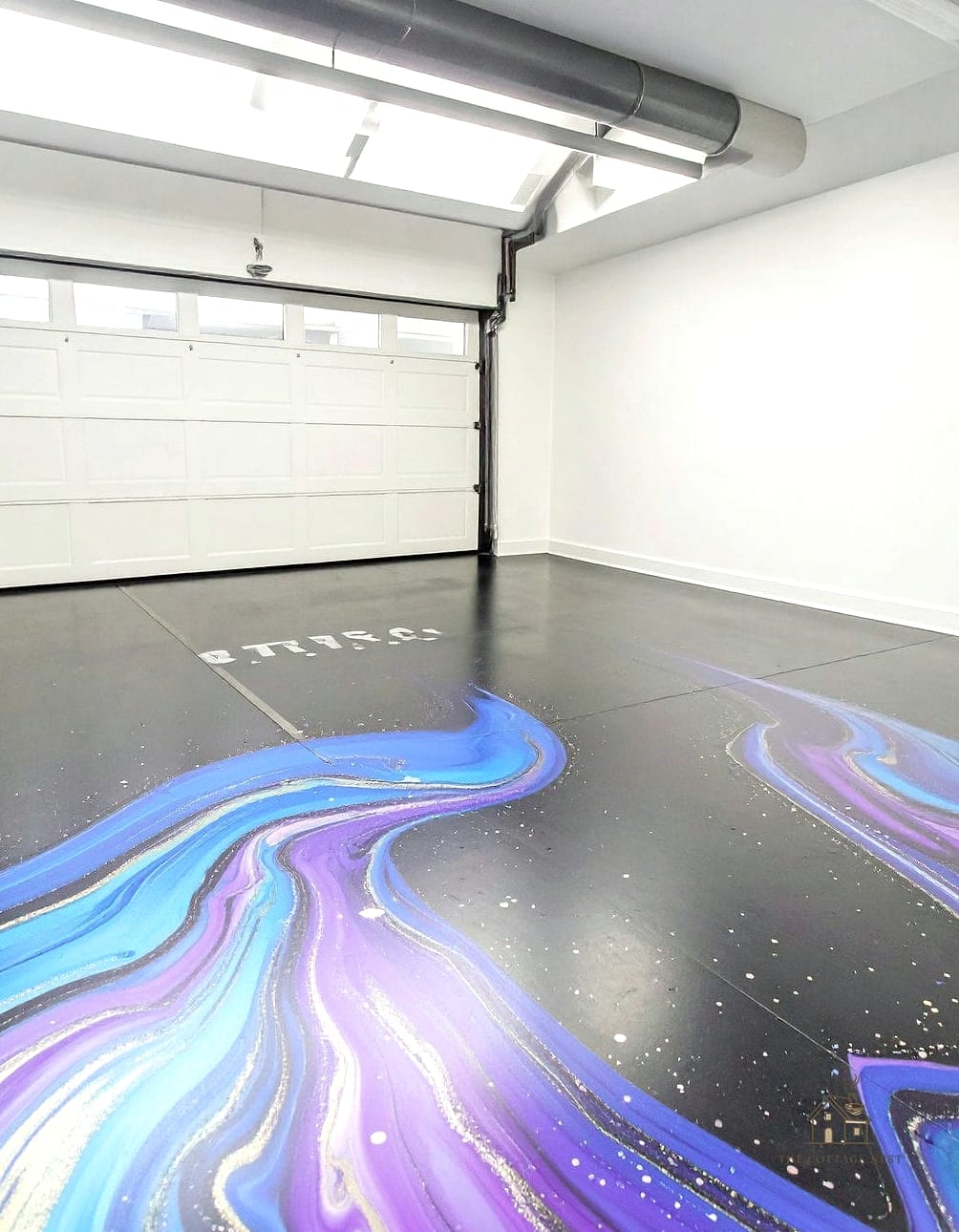 45 Chic Garage Painting Ideas for a Beautiful Home 10 Epoxy Floor in Slate Gray