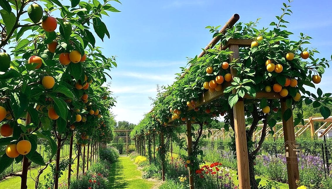 15 Stunning Garden Ideas For Small Spaces You'll Absolutely Love 12 Espalier Fruit Tree
