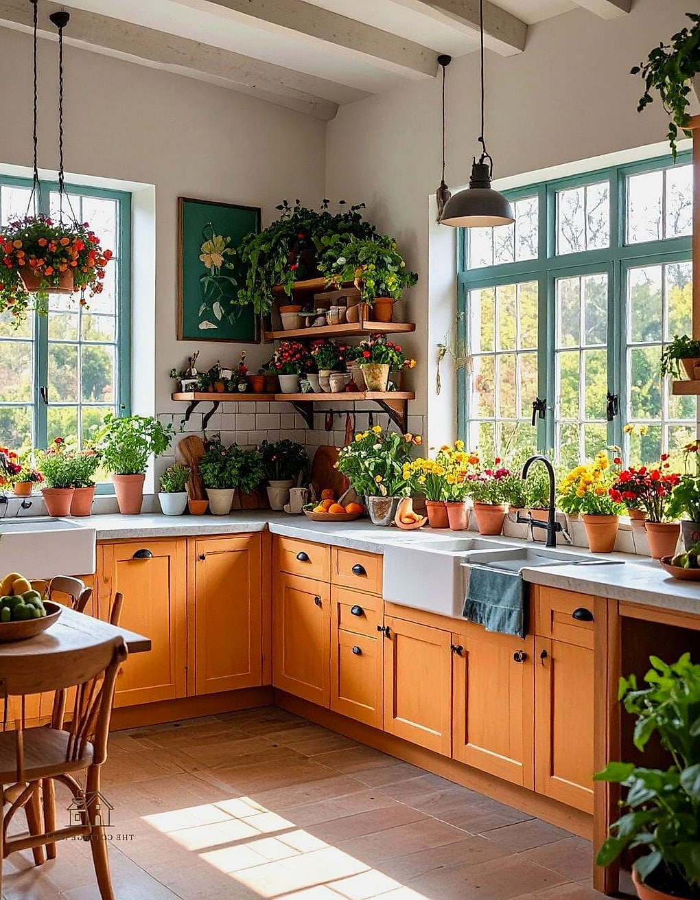 50 Clever Vegetable Garden Ideas for Every Style 35 Farmhouse Kitchen Garden