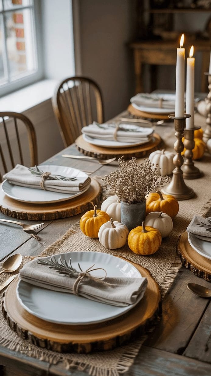 35 Gorgeous Farmhouse Dining Room Decor Ideas That Are Totally Doable 26 Farmhouse Style Place Settings