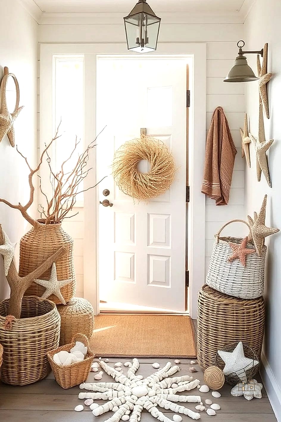 Faux Coral or Starfish Accents