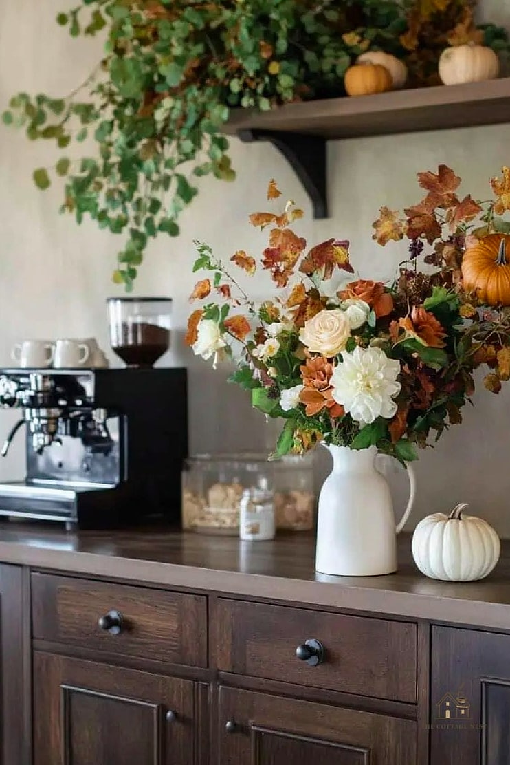 Faux Fall Foliage Garland