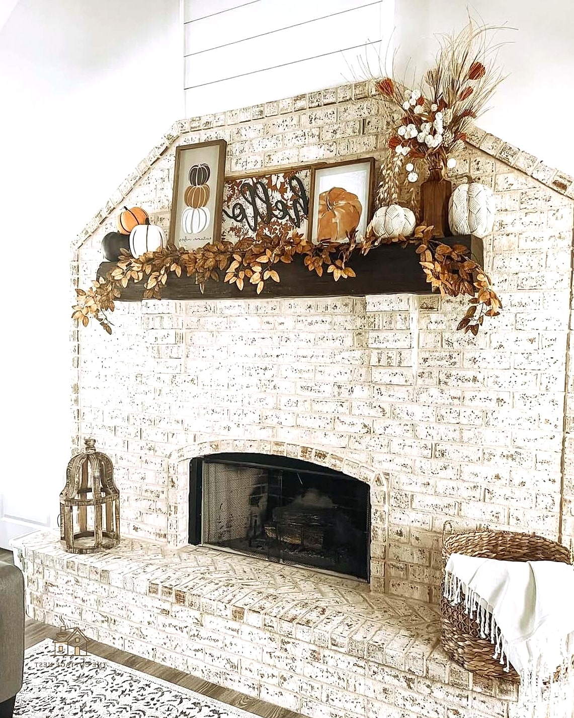 Faux Fireplace Flame Projection Below the TV
