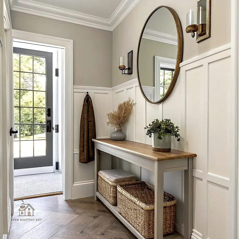 35 Brilliant Small Entryway Rug Ideas to Copy Right Now 22 Faux Hide Rug for a Rustic Touch