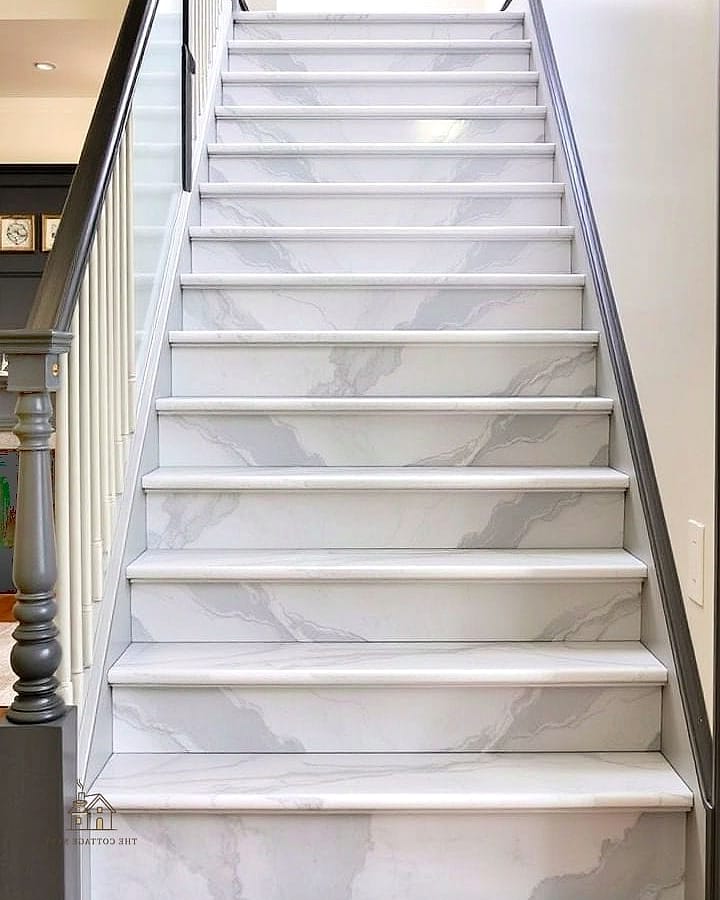 Faux Marble Risers