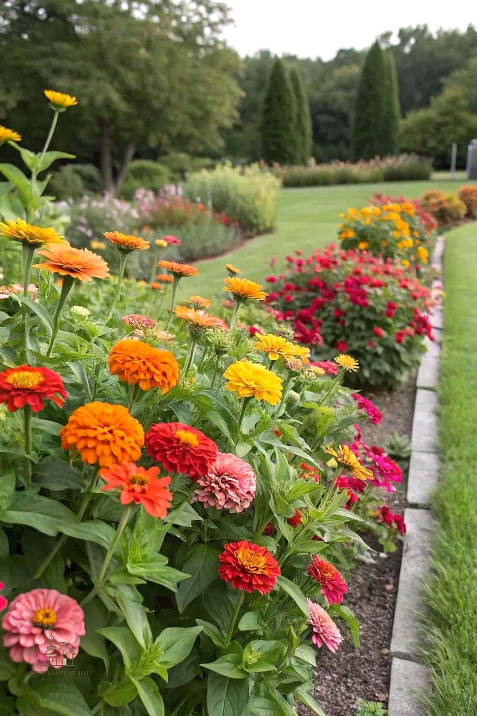 40 Amazing Zinnias Garden Ideas on a Budget 10 Fill Gaps in a Rock Garden