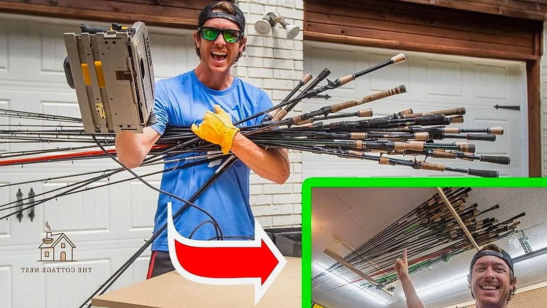 50 Clever Garage Man Cave Ideas for Every Style 20 Fishing and Outdoor Gear Den