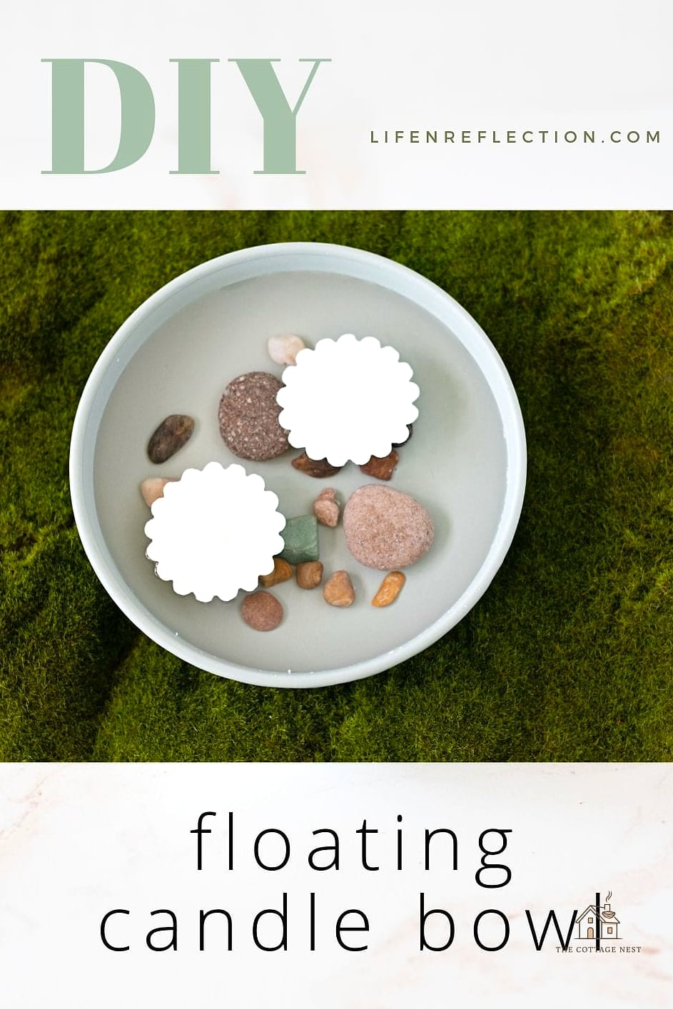 30 Quick Diy Fall Table Centerpieces on a Budget 21 Floating Candle Bowl