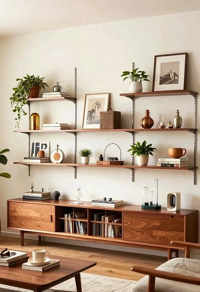 Floating Shelves for Display