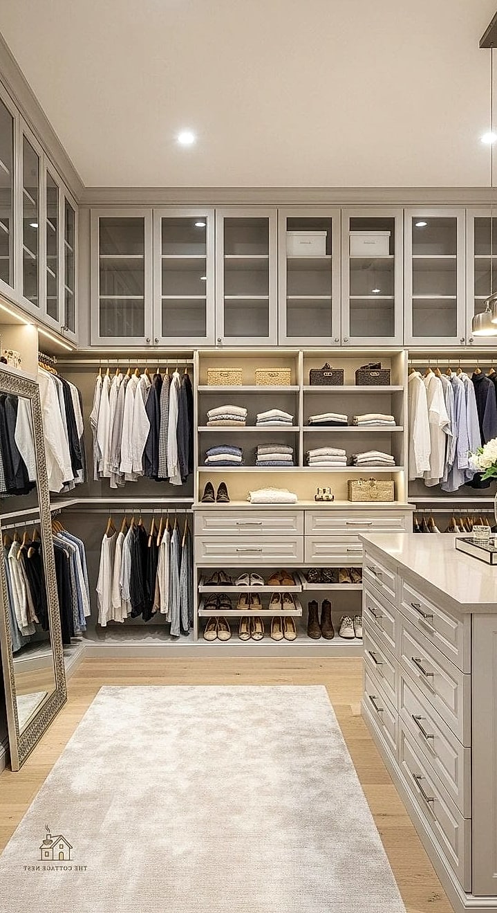 50 Dreamy No Closet Solutions Bedroom Small Spaces to Try This Season 3 Floor-to-Ceiling Shelving Unit