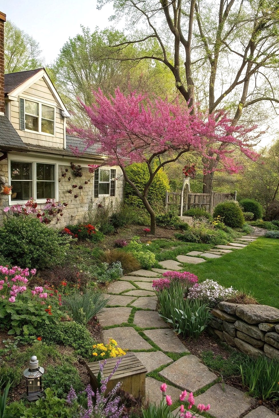20 Cozy Driveway Landscaping Ideas Worth Pinning 11 Flowering Trees for Seasonal Color