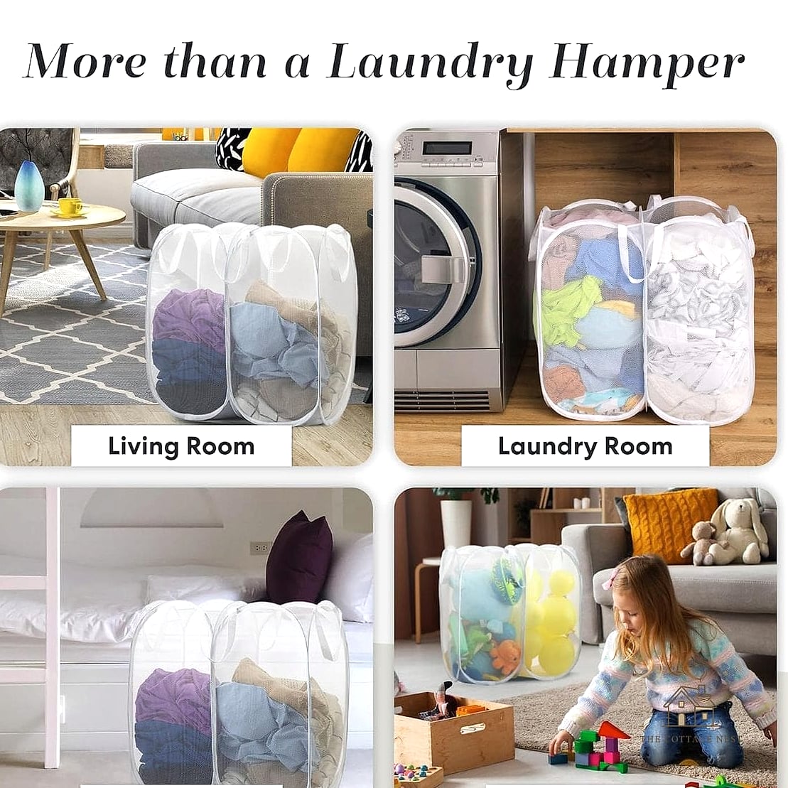 50 Amazing College Dorm Room Ideas For Guys on a Budget 47 Foldable Laundry Hamper