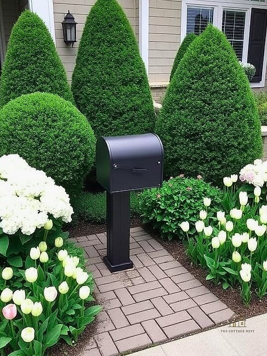 Formal Boxwood Knot Pattern