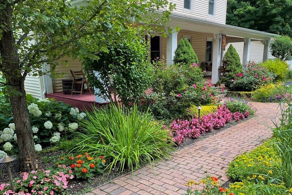 Foundation Planting Along the House