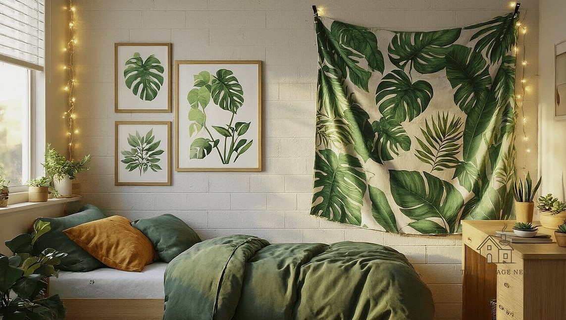 35 Brilliant Dorm Room Wall Decor to Copy Right Now 7 Framed Botanical Prints