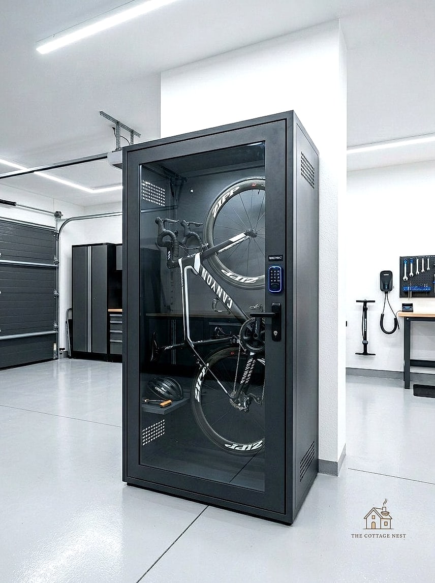 Freestanding Bike Locker or Cabinet