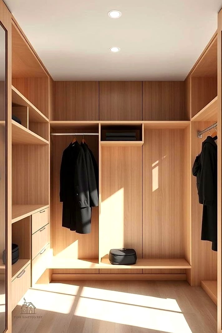 50 Dreamy No Closet Solutions Bedroom Small Spaces to Try This Season 28 Freestanding Coat Rack With Shelf Top