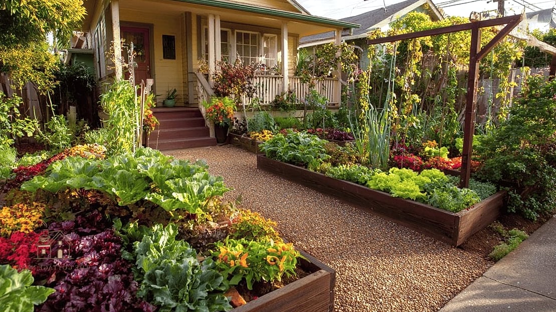 45 Gorgeous Front Yard Garden Ideas That Are Totally Doable 25 A Front Yard Vegetable Garden