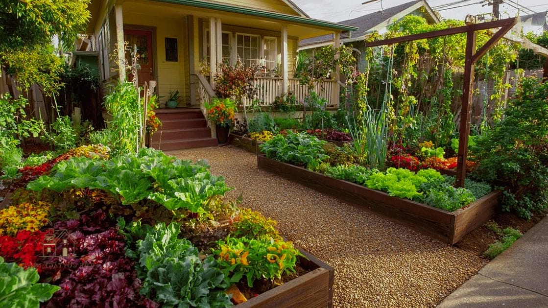 A Front Yard Vegetable Garden