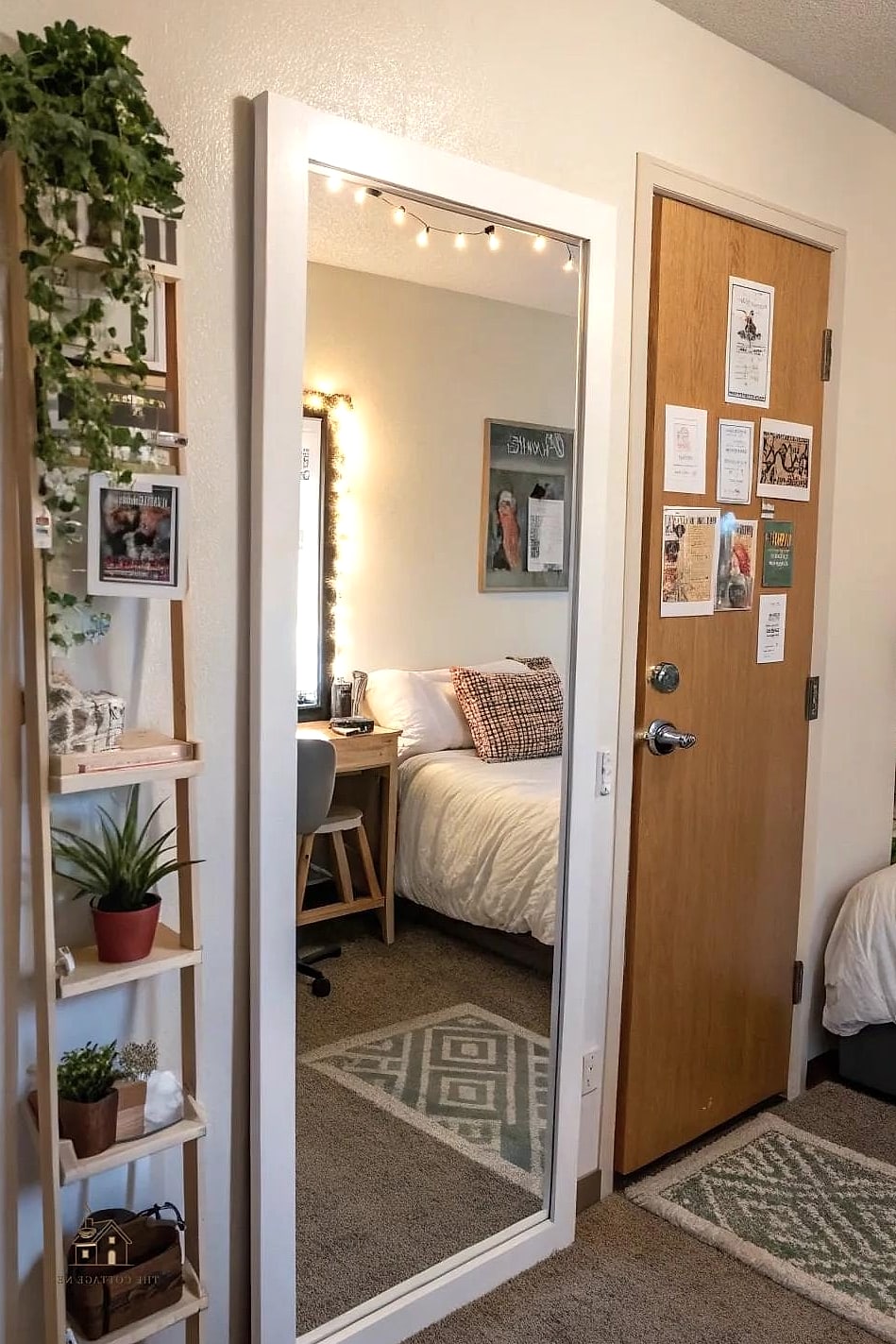 25 Brilliant Dorm Room Must Haves to Copy Right Now 18 A Full Length Mirror