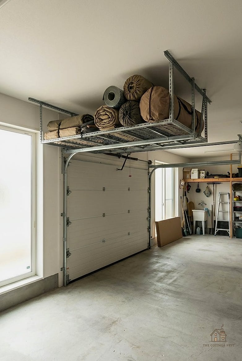 45 Stunning Garage Organization Ideas You'll Absolutely Love 37 Garage Door Storage Rack