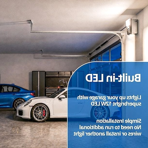 45 Stunning Garage Lighting Ideas You'll Absolutely Love 14 Garage Door Opener Light Upgrade