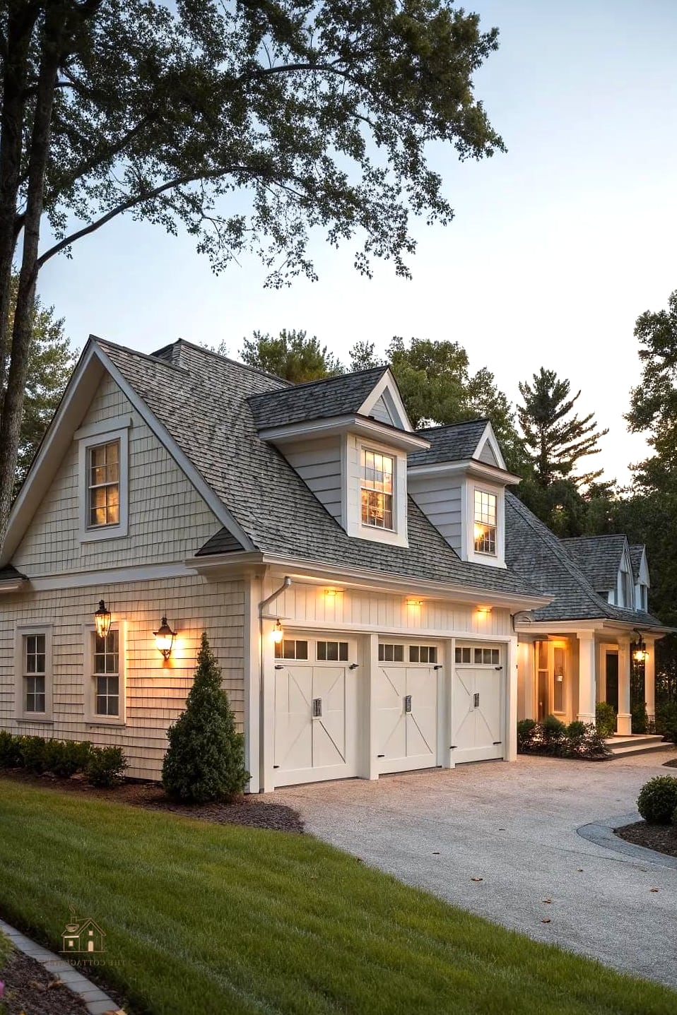 35 Stunning Detached Garage Ideas You'll Absolutely Love 35 Garage with Dormer Windows