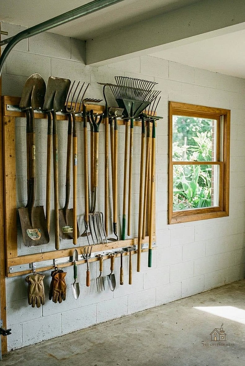 45 Stunning Garage Organization Ideas You'll Absolutely Love 12 Garden Tool Storage Racks