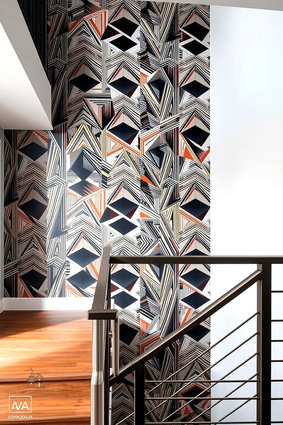 Geometric Wallpaper Pattern