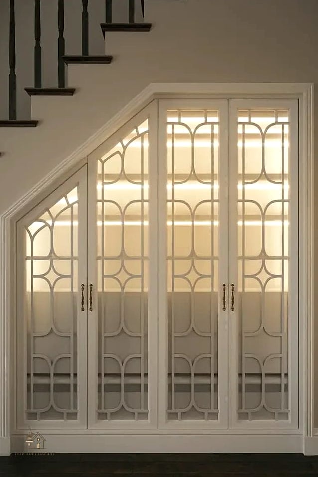 Glass-Front Display Cabinetry