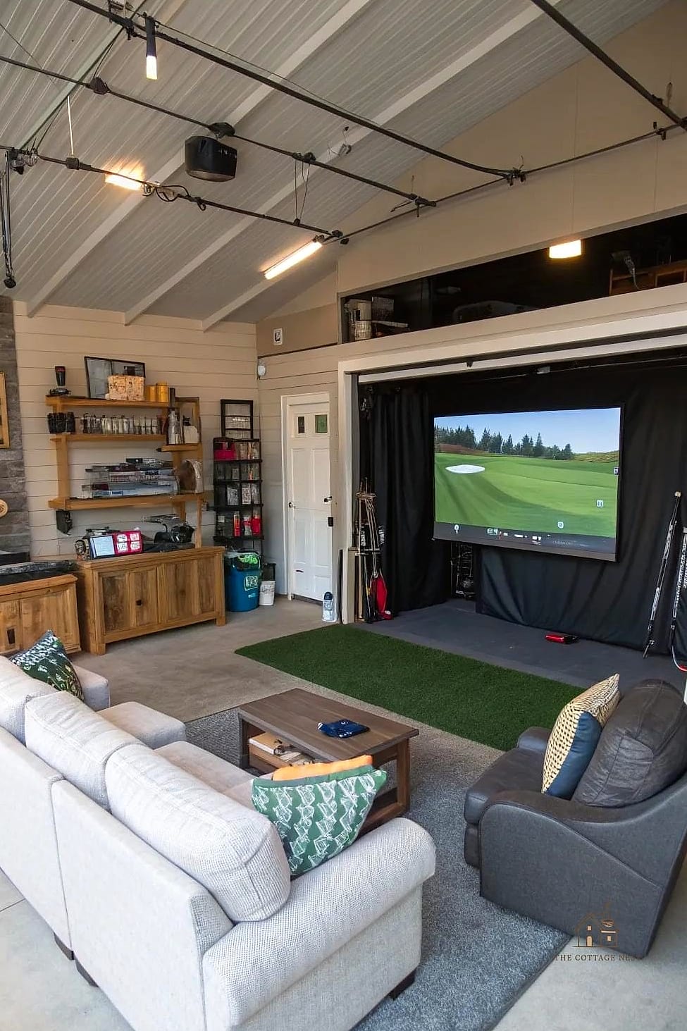 Golf Simulator Setup