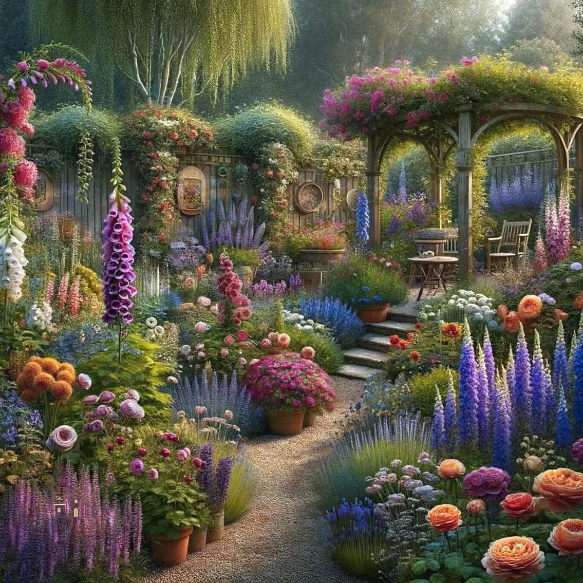 30 Dreamy English Garden Ideas to Try This Season 19 Grow Sweet Peas for Fragrance